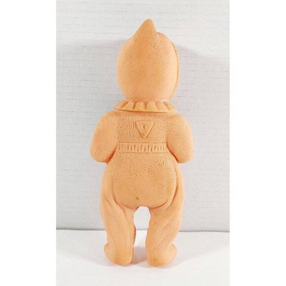 Vintage Reliable Baby Doll Squeak Toy w/Blue Teddy Bear 50s-60s - Picture 2 of 2